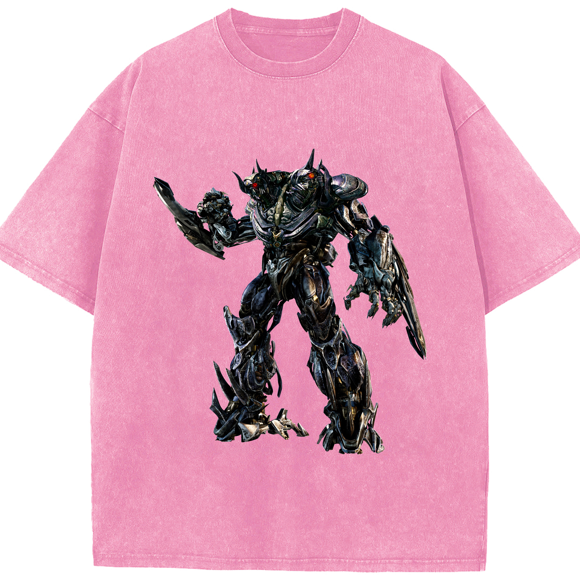 （画像用） Transformers トランスフォーマー 綿100% ヴィンテージ風 半袖Tシャツ（フロントプリント）
